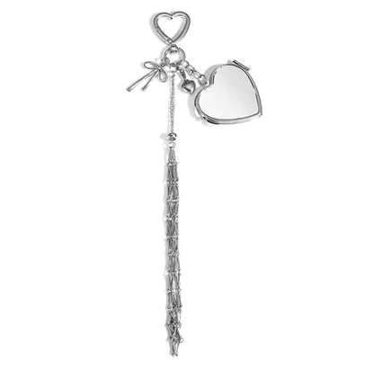 CANDIP ミラー付きリップホルダー（シルバー）